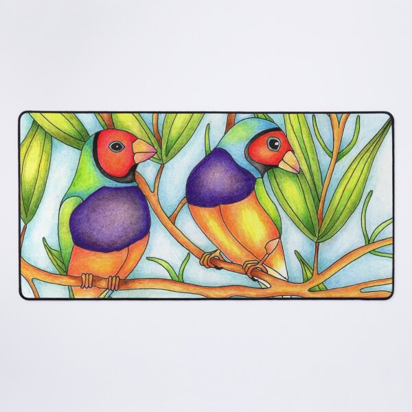 Item preview, Rainbow Finch designed and sold by Christina Plumb.