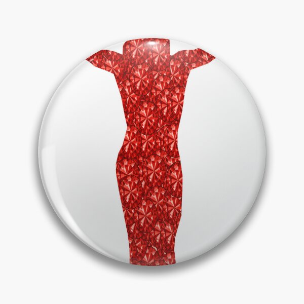 Item preview, Red Rhinestone  Christ On The Cross designed and sold by TheIconSmith.
