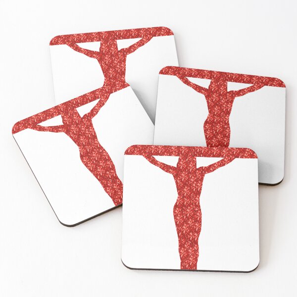 Item preview, Red Rhinestone  Christ On The Cross designed and sold by TheIconSmith.