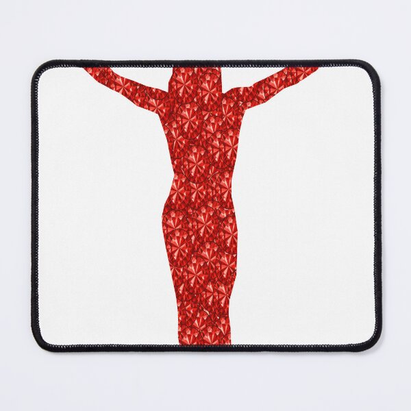 Item preview, Red Rhinestone  Christ On The Cross designed and sold by TheIconSmith.