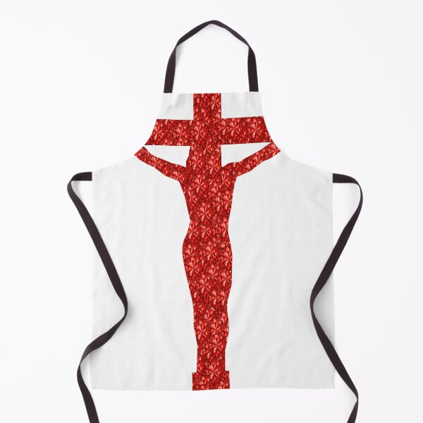 Item preview, Red Rhinestone  Christ On The Cross designed and sold by TheIconSmith.