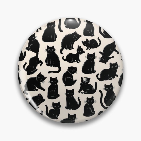 Item preview, Halloween Black Cats designed and sold by PatronesKawai.
