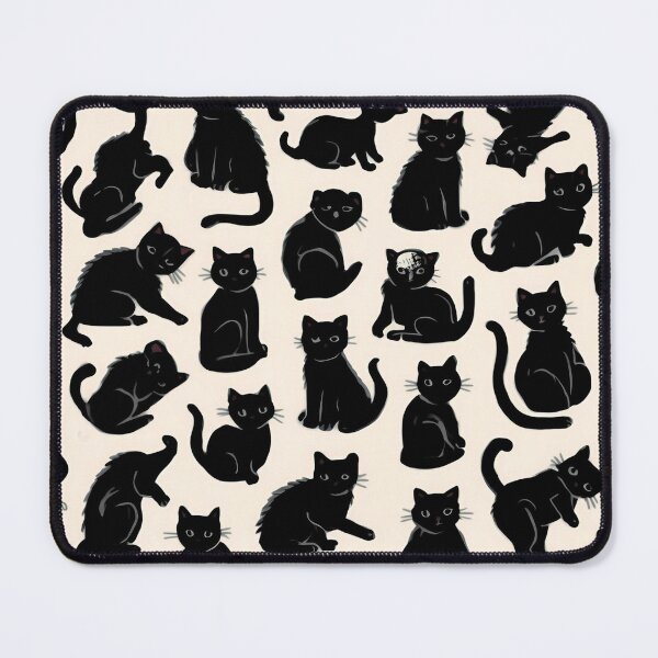 Item preview, Halloween Black Cats designed and sold by PatronesKawai.