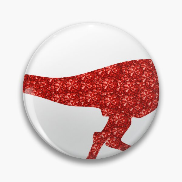 Item preview, Red Rhinestone  Gallimimus designed and sold by TheIconSmith.