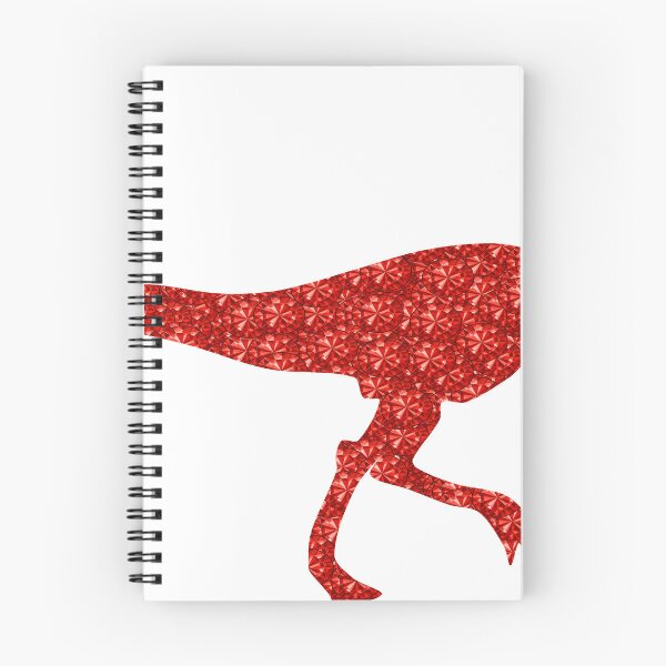 Item preview, Red Rhinestone  Gallimimus designed and sold by TheIconSmith.