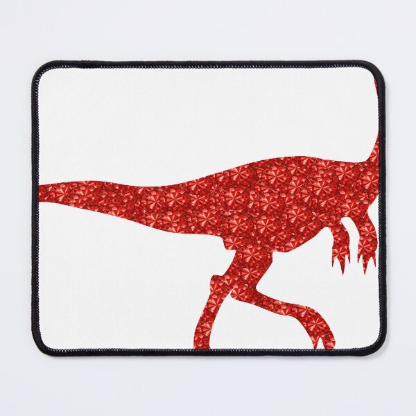 Item preview, Red Rhinestone  Gallimimus designed and sold by TheIconSmith.