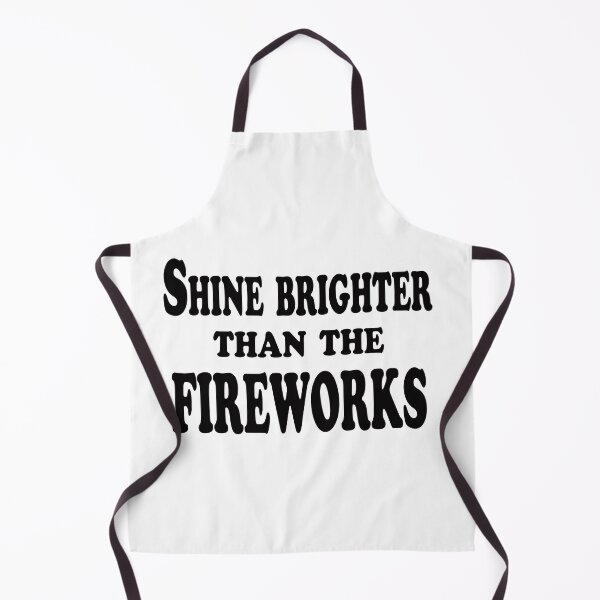 Item preview, Shine Brighter Than The Fireworks – Motivational Quote Design designed and sold by ArtNestVerse.
