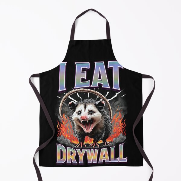 Item preview, I Eat Drywall Possum Meme Shirt designed and sold by SassCity.