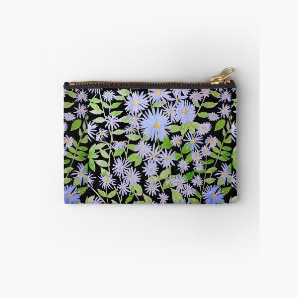 Item preview, Purple Michaelmas daisies watercolour painting  designed and sold by esvb.
