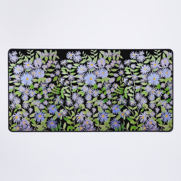 Item preview, Purple Michaelmas daisies watercolour painting designed and sold by esvb.