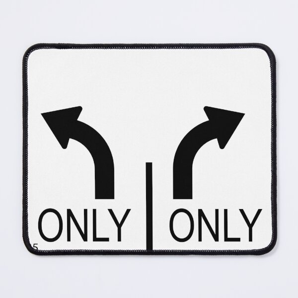 Item preview, Left Turn Only, Right Turn Only designed and sold by VisionWind.
