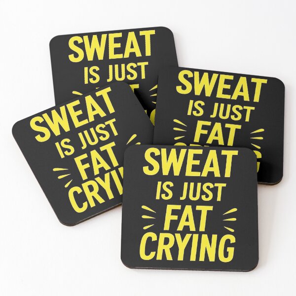 Item preview, Ultra premium HD sticker | Sweat Is Just Fat Crying – Funny Workout Motivation Tee | Fitness Humor Shirt designed and sold by MillionaireGenZ ⭐⭐⭐⭐⭐ (5.0).