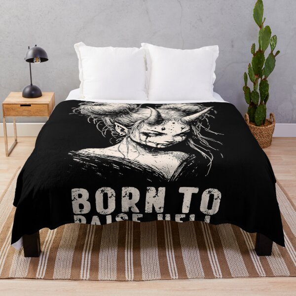 Item preview, Born to raise hell designed and sold by Faissal Thomass.