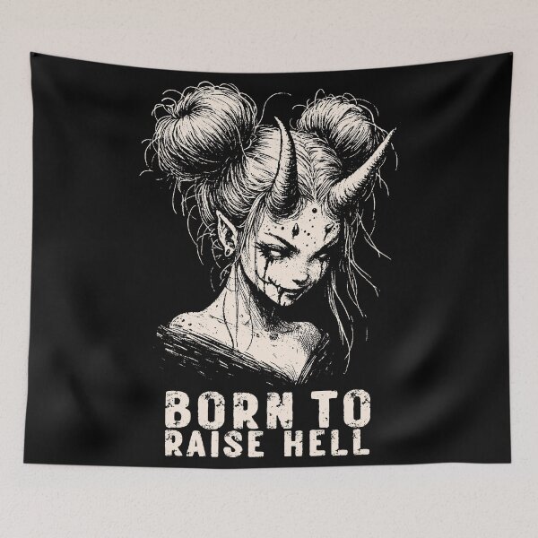 Item preview, Born to raise hell designed and sold by Faissal Thomass.