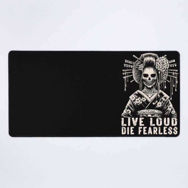 Item preview, Live loud, die fearless designed and sold by Faissal Thomass.