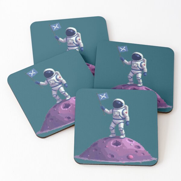 Item preview, Pixel Astronaut – Retro Space Explorer 8-Bit Art designed and sold by Holy Ink.