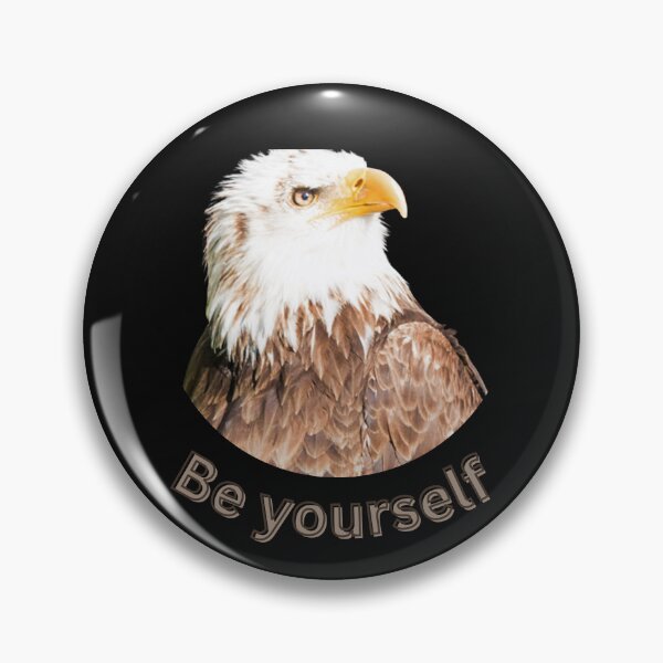 Item preview, Eagle, be yourself designed and sold by Katja LebenFreude.