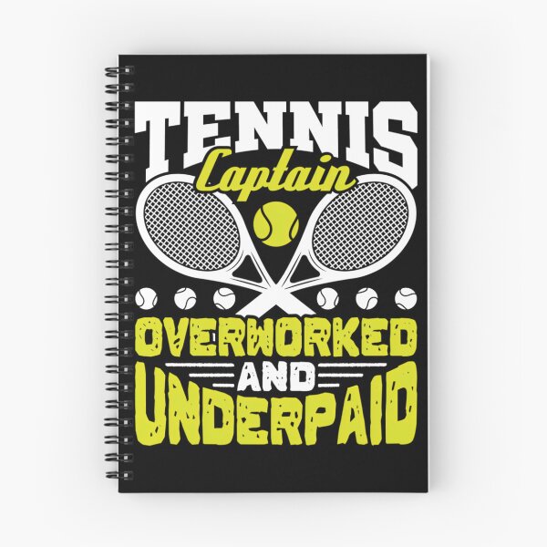 Item preview, Tennis Captain Overworked And Underpaid  	 designed and sold by odbrwuredet45.