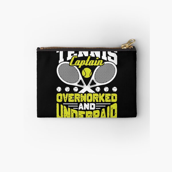 Item preview, Tennis Captain Overworked And Underpaid  	 designed and sold by odbrwuredet45.