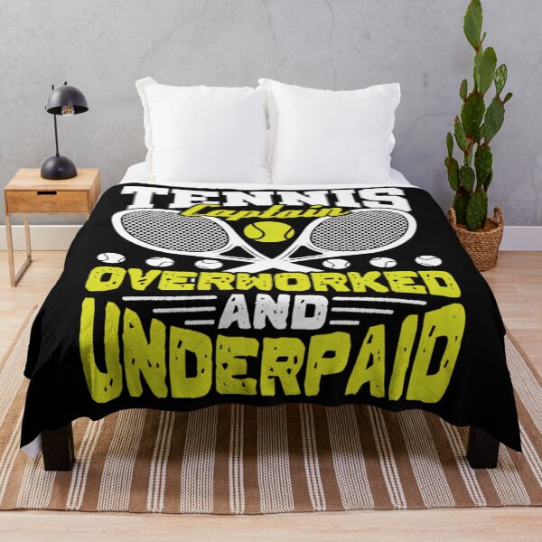 Item preview, Tennis Captain Overworked And Underpaid  	 designed and sold by odbrwuredet45.