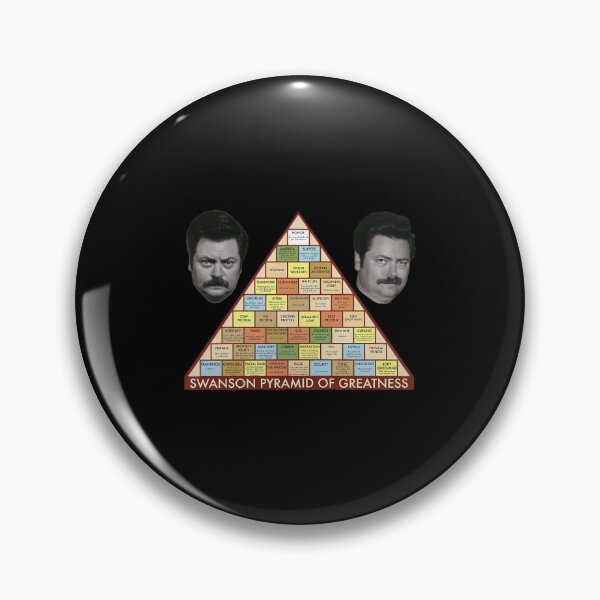 Item preview, Swanson Pyramid Of Greatness  	 designed and sold by iznimwqfjza71.