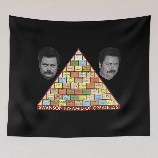 Item preview, Swanson Pyramid Of Greatness  	 designed and sold by iznimwqfjza71.
