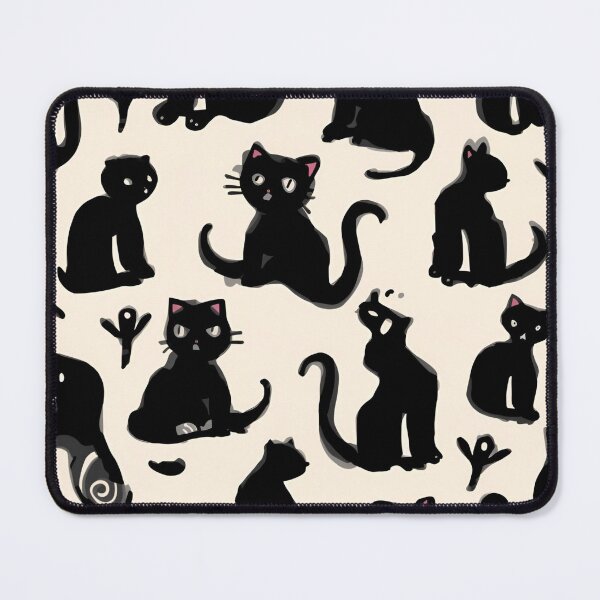 Item preview, Halloween Black Cats designed and sold by PatronesKawai.