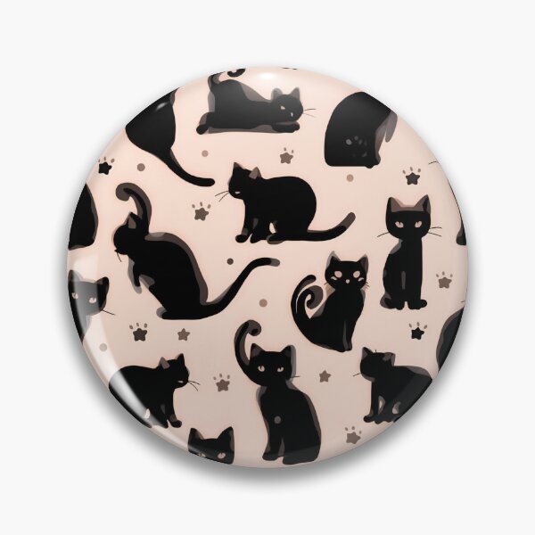 Item preview, Halloween Black Cats designed and sold by PatronesKawai.