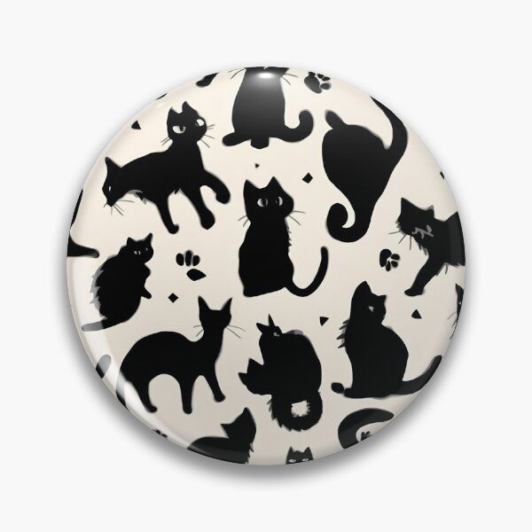 Item preview, Halloween Black Cats designed and sold by PatronesKawai.