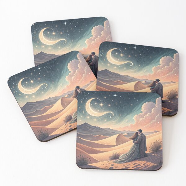 Item preview, Desert Romance Under Starlit Sky designed and sold by MugnificentShop.