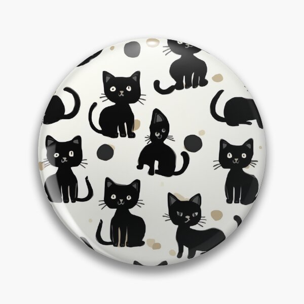 Item preview, Halloween Black Cats designed and sold by PatronesKawai.
