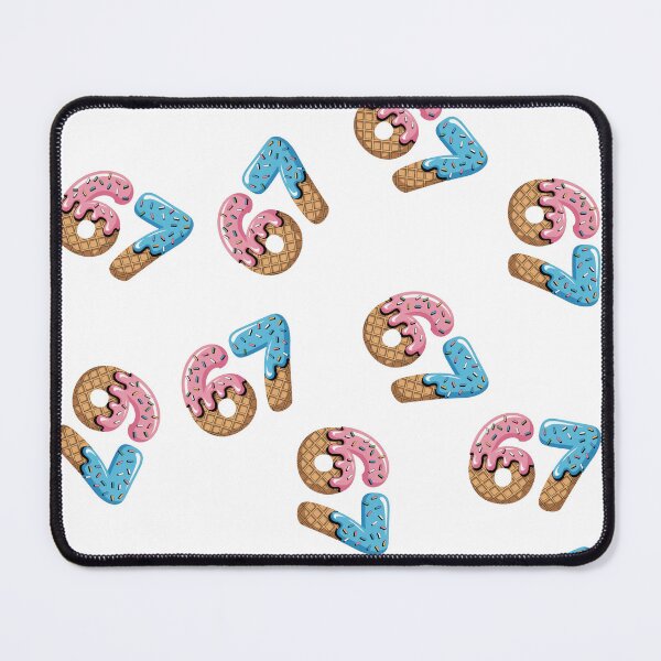 Item preview, Funny 67 Teenage Slang - Gen Alpha 67 Meme Drippy Ice Cream designed and sold by BatShirtsCrazy.