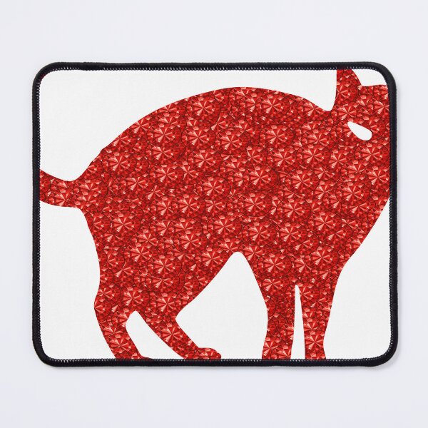 Item preview, Red Rhinestone  Cat  designed and sold by TheIconSmith.