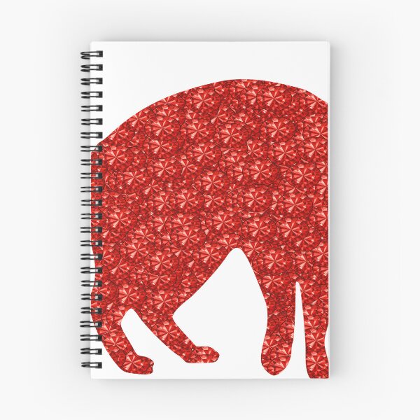 Item preview, Red Rhinestone Cat designed and sold by TheIconSmith.