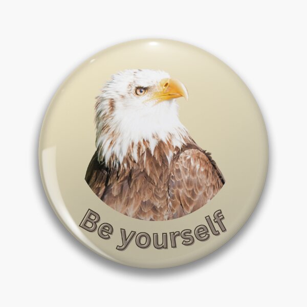 Item preview, Bald eagle, be yourself designed and sold by Katja LebenFreude.