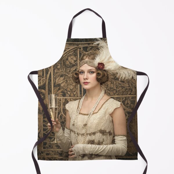 Item preview, Roaring Elegance: 1920s Flapper Glamour in Full Bloom designed and sold by ForeverPrintsOK.