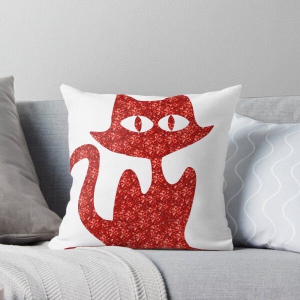 Item preview, Red Rhinestone  Cat  designed and sold by TheIconSmith.