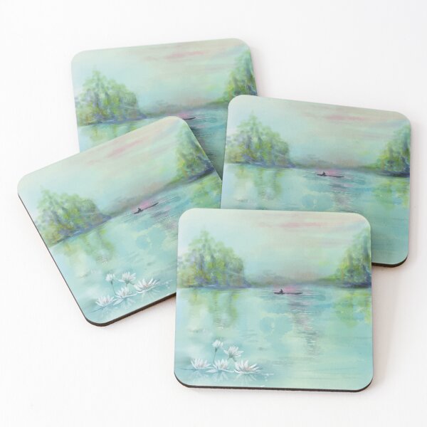 Item preview, The Lake in the Morning designed and sold by WikaKowalczyk.