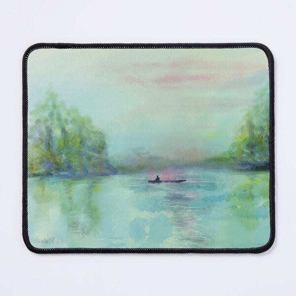 Item preview, The Lake in the Morning designed and sold by WikaKowalczyk.