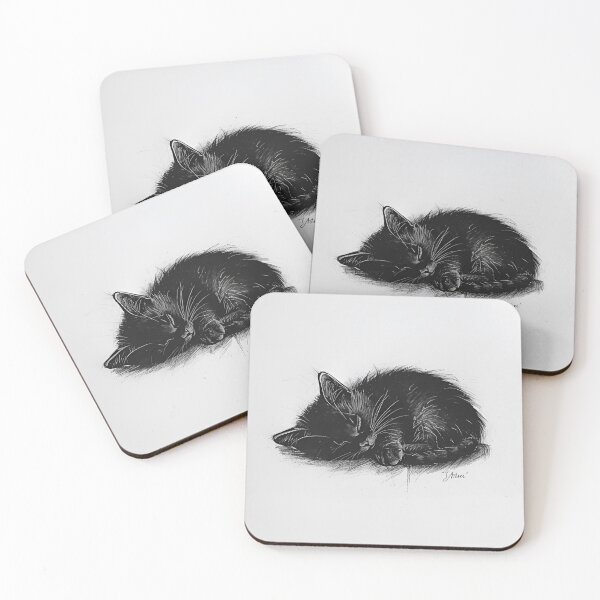 Item preview, Halloween Black Cats designed and sold by PatronesKawai.