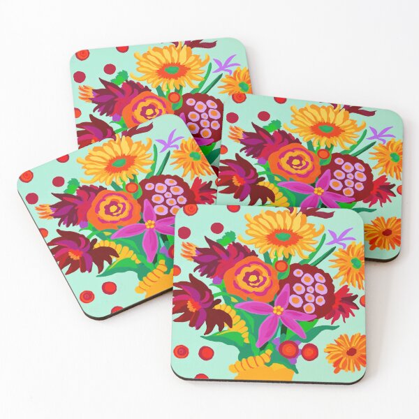 Item preview, Flower Bouquet  David Hockney designed and sold by Vicky Brago-Mitchell®.