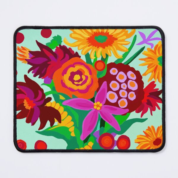 Item preview, Flower Bouquet  David Hockney designed and sold by Vicky Brago-Mitchell®.