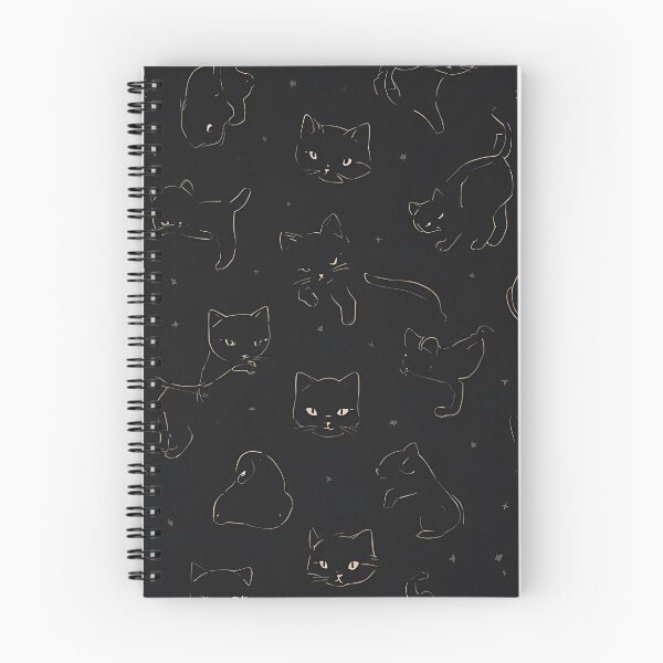 Item preview, Halloween Black Cats designed and sold by PatronesKawai.