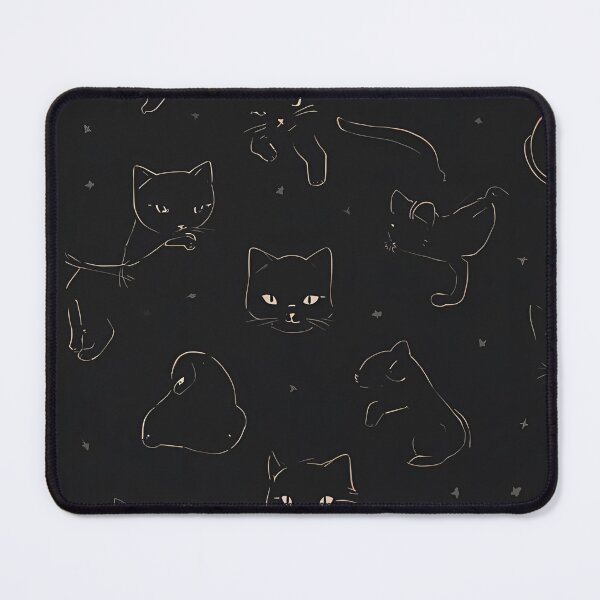 Item preview, Halloween Black Cats designed and sold by PatronesKawai.