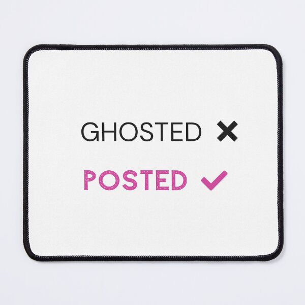 Item preview, Ghosted Posted | Funny Gen Z Quote Aesthetic Text Design designed and sold by VibeCheckArt.