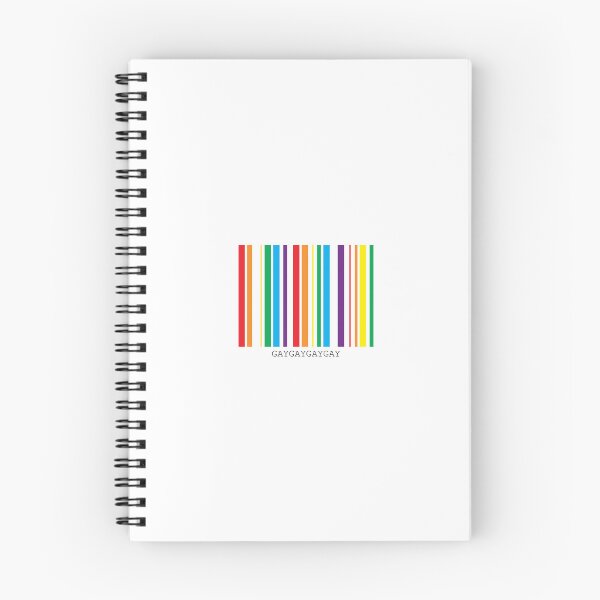 Item preview, Minimalist Rainbow Pride Flag Barcode designed and sold by RyanGDesign.