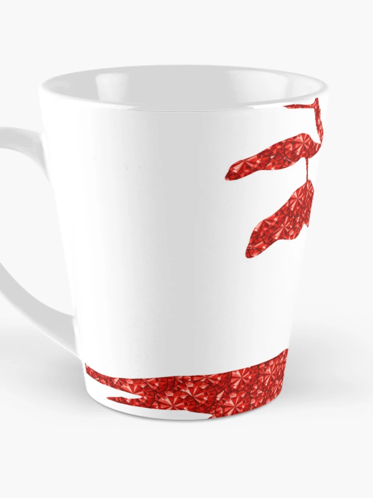 Thumbnail 3 of 4, Coffee Mug, Red Rhinestone Tree designed and sold by TheIconSmith.