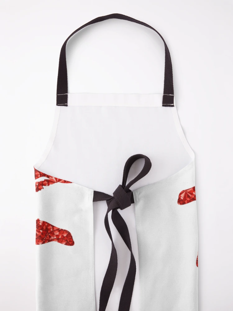 Thumbnail 5 of 6, Apron, Red Rhinestone  Tree  designed and sold by TheIconSmith.