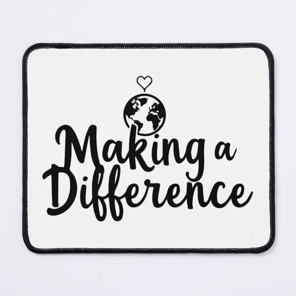 Item preview, Making a Difference | Nonprofits Build Stronger Communities | Bold Advocacy Quote | Activist & Volunteer Gift Design designed and sold by Kathryn Creates.