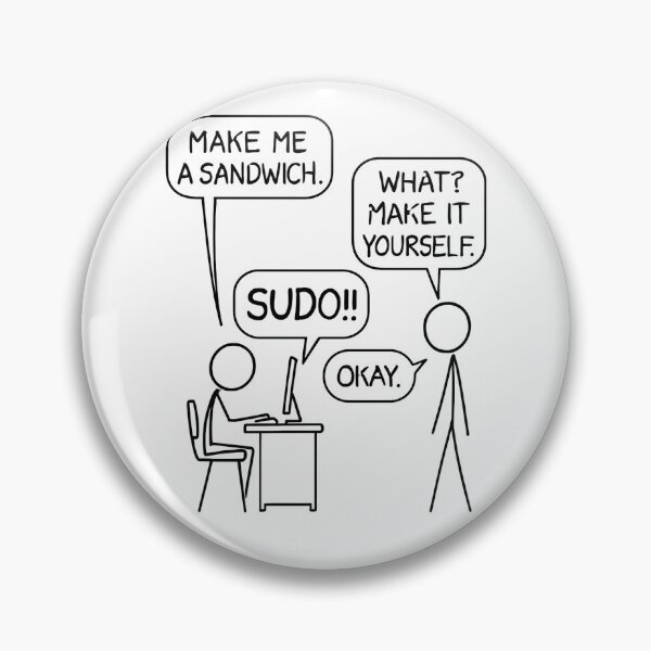 Artikelvorschau, Sudo Sandwich – Lustiger Linux-Comic entworfen und verkauft von Glam-Spot.